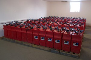 60 kW lead-acid battery storage