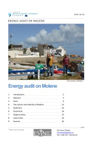 Energy Planning on Molène