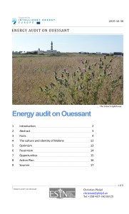 Energy Audit on Ouessant