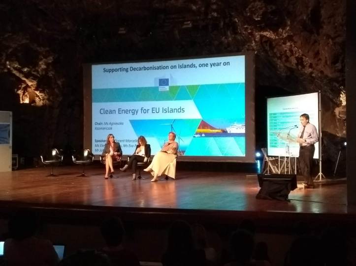 John Walsh present ESIN on Lanzarote